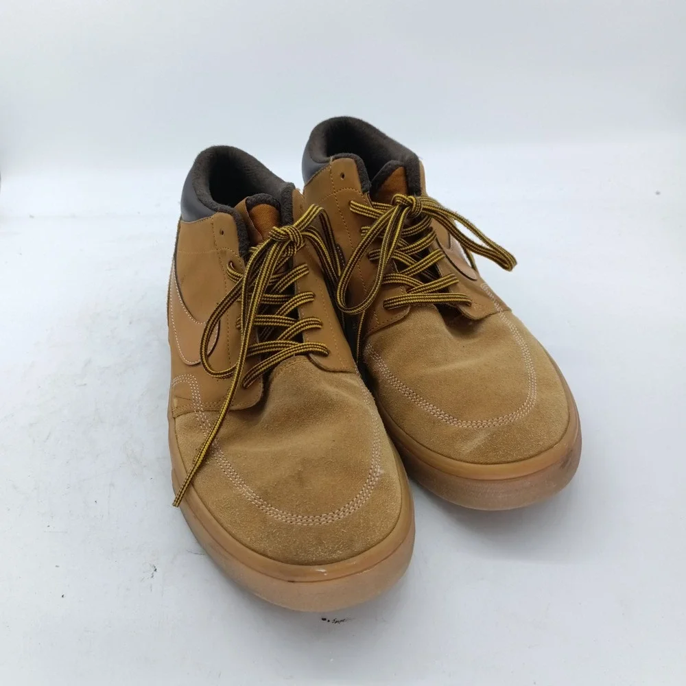 Nike SB Chron Solarsoft Mid Wheat Brown Skate Shoes AJ6978-779 Mens 12